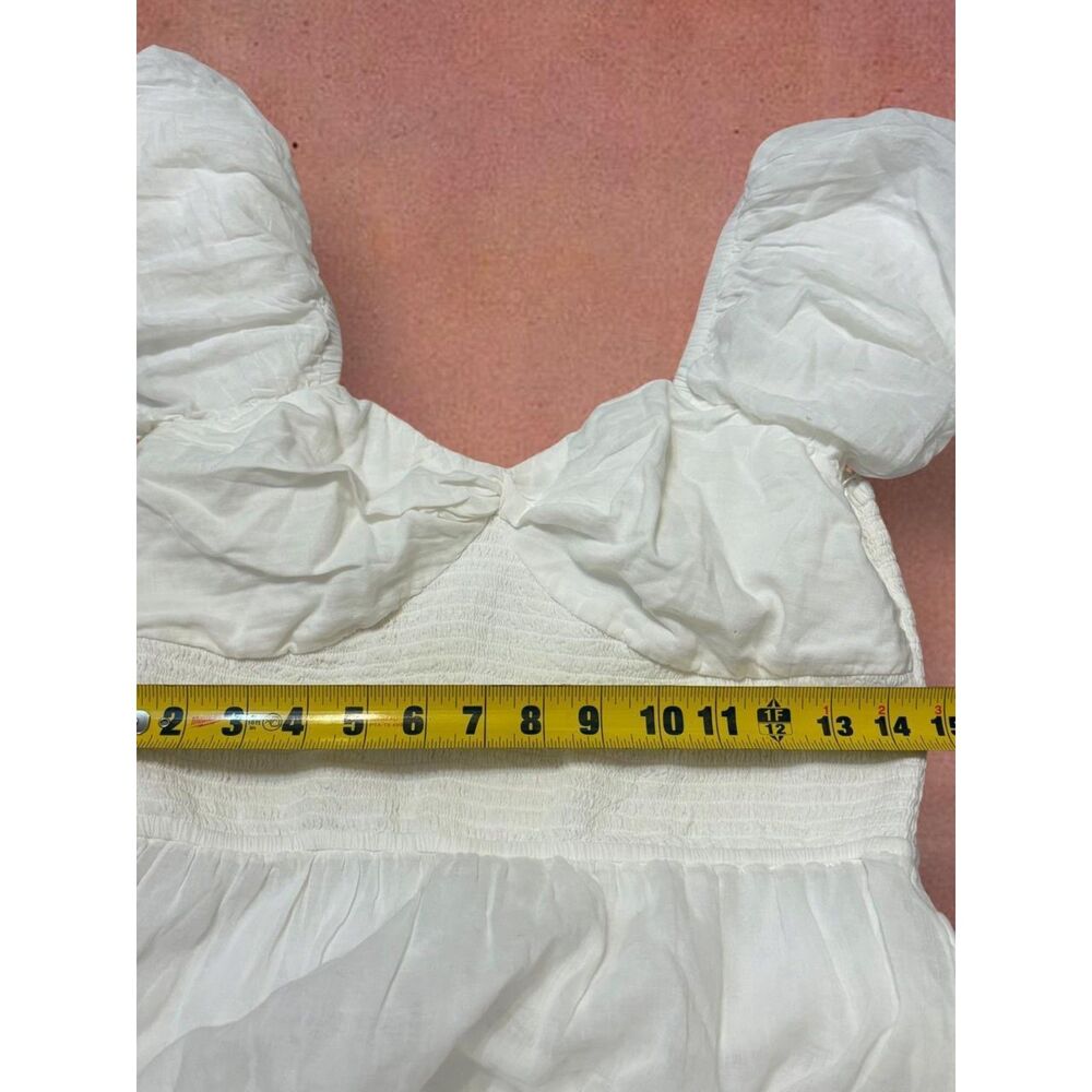 Free People Cotton Boho Bridal Bride Bachelorette Beach Summer Vacation - Picture 7 of 7